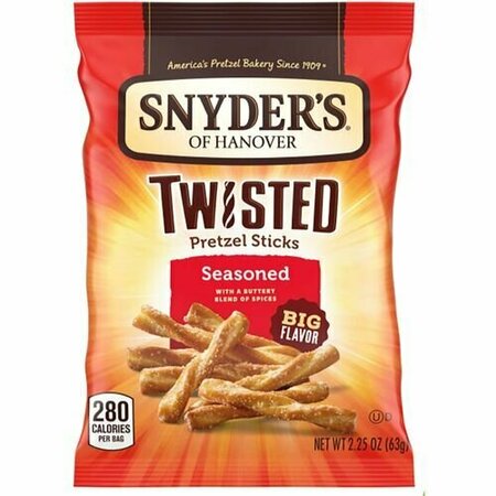 OFFICE SNAX Pretzels, Sticks, Seasoned, 2.25 oz, 36PK OFX14750